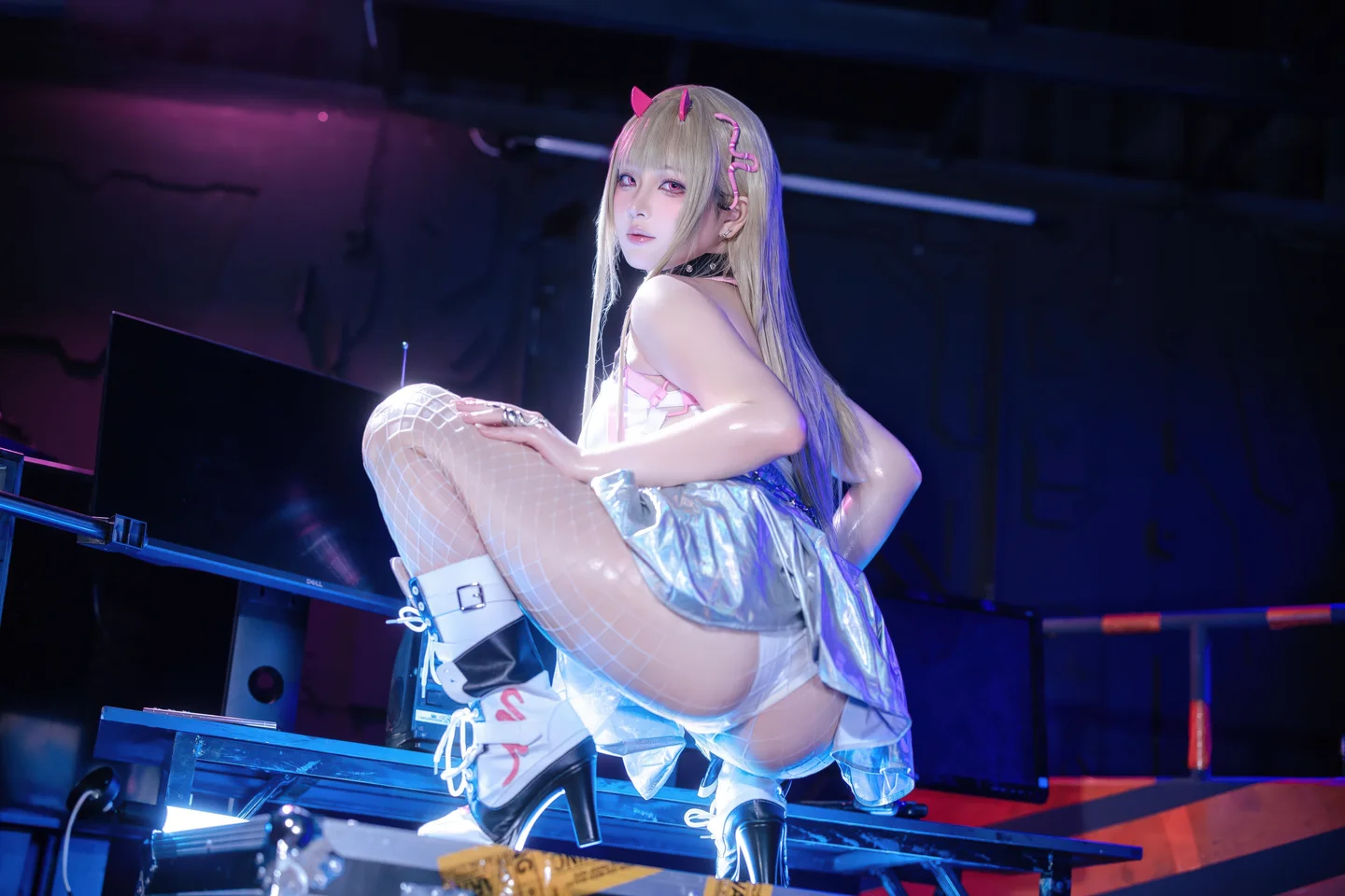 屿鱼 - No.073 胜利女神：妮姬 毒蛇 [86P-1.01GB] tg@simisebaisi 【丝足阁】055.webp